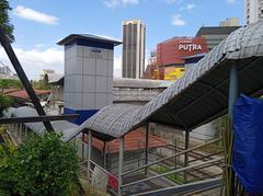 KTM Putra train station overall view in Kuala Lumpur