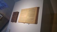 Bible book sculpture exhibition at Heidar Aliyev Center in Baku