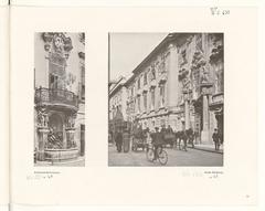 Vintage photograph of Vienna and its surroundings from 1912, showcasing city and landscape views