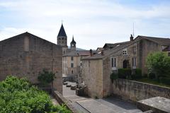 Abbaye de Cluny historic monastery exterior with stone architecture