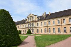 Abbaye de Cluny medieval abbey ruins under cloudy sky