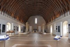 Abbaye de Cluny historic abbey exterior in warm sunlight