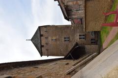 Abbaye de Cluny medieval abbey exterior view
