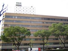Misonoza theatre building in Naka-ku, Nagoya, Japan