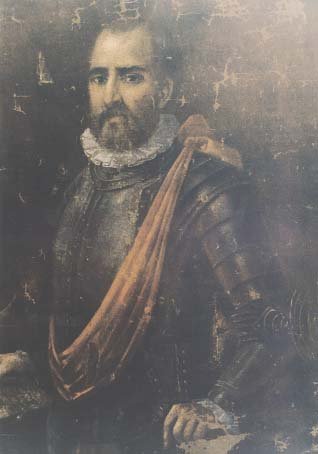 Portrait of Juan de Garay, 16th century Spanish conquistador