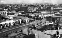 Intersection of Bazarnaya and Nikolaevskaya Streets in Baku, 1928