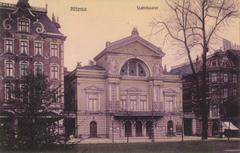 Stadttheater building in Hamburg with historical architecture