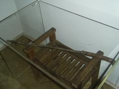 Mausoleum of Struggle and Martyrdom in Warsaw with Gestapo officer's torture device