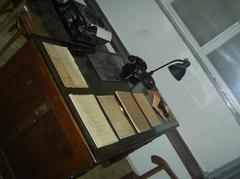Duty Gestapo officer's office with questioning rooms in a historical building