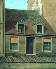 Painting of the house where General Montgomery's body was laid in 1886