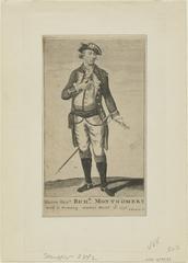 Etching portrait of Richard Montgomery by John Norman, 1781