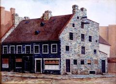 General Montgomery's Headquarters in Montreal painting by Henry Richard S. Bunnett, 1885