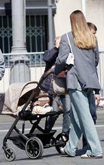 People walking in Taganka district, Moscow, April 2025