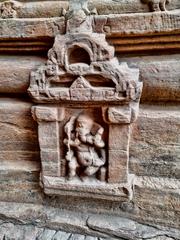 Chaturbhuj Temple in Gwalior Fort, rock-cut Hindu temple dedicated to Vishnu with ancient inscriptions including earliest known use of zero symbol, Madhya Pradesh, India