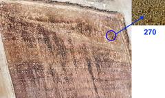 Chaturbhuj Temple inscription at Gwalior Fort showing earliest known use of zero symbol in 9th century