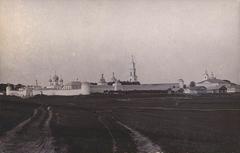 Trinity Makariev Monastery in Kalyazin, Tver province, Russia, 1898