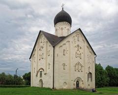 Church of the Transfiguration on Ilina Street in Veliky Novgorod, Russia