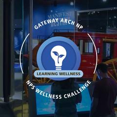 Gateway Arch National Park Learning Wellness Badge with museum