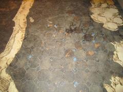 Damaged floor in the southwest gallery of the Old Courthouse, St. Louis