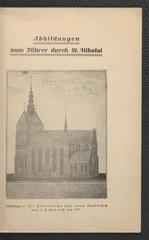 St. Nikolaikirche church in Elbing illustrated guide 1930