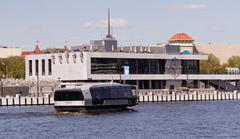 Moscow South River Terminal building and quay