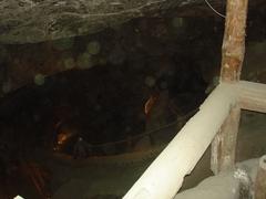 Wieliczka Salt Mine chamber with historical artifacts