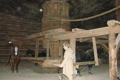Wieliczka Salt Mine entrance in Poland