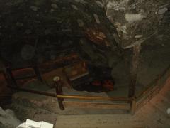 Wieliczka Salt Mine interior with ornate salt carvings in Poland