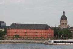 Kurfürstliches Schloss in Mainz, historic electoral palace with classical architecture