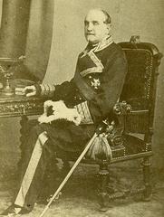 Portrait of Spanish general and prime minister Leopoldo O'Donnell around 1865