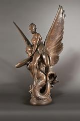Sculpture La Sirène by Denys Puech symbol of the UFPA Museum