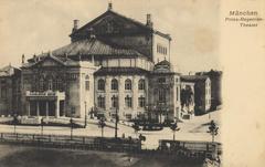Exterior view of Prinzregententheater in Munich, Bavaria
