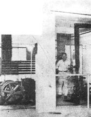 Cooling cabin in the Department of Sericulture at Lingnan University in 1928
