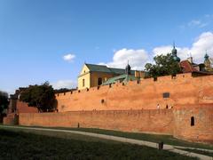 Barbakan fortress in Warsaw, Poland
