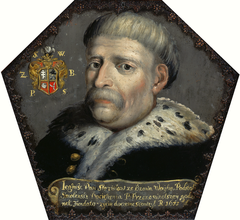 Coffin portrait of Stanisław Woysza, a historical painted portrait