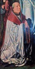 Propst von St. Kunibert church in Cologne interior with dignitary