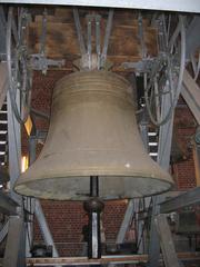 Large bronze bourdon bell of St. Kunibert church in Cologne