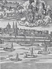 Copper engraving of Cologne city view from 1531 by Anton Woensam