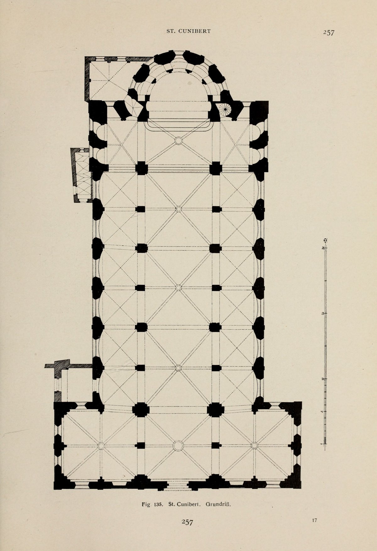 Antique book titled Die Kunstdenkmäler der Stadt Köln Band 6 Abt 4 showing ecclesiastical monuments of Cologne churches from 1911