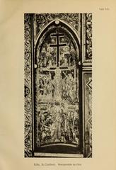 Cover of the book series Die Kunstdenkmäler der Rheinprovinz - Die Kunstdenkmäler der Stadt Köln - Band 6 - Abt. 4 showing ecclesiastical monuments in Cologne including St. Alban, St. Andreas and others, 1911 edition