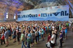 Heimatsound Festival 2014 audience in Oberammergau enjoying live music