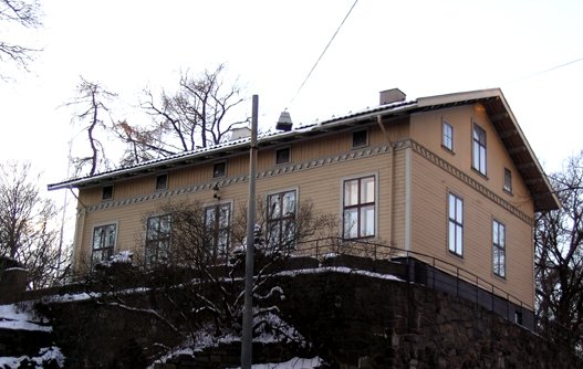 Grotten building in Oslo, early Swiss style architecture