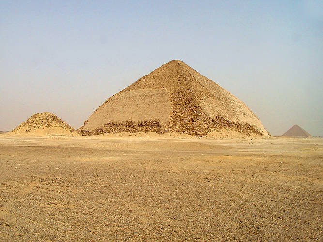 Red bent satellite pyramid at Dahshur