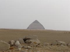 Bent Pyramid in Dahshur Egypt