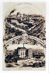 Historic Holsten Brewery building in 1910
