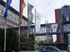 Holsten Brewery headquarters building with clear sky