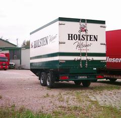 Holsten trailer in Hamburg, Germany