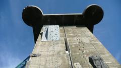 Flak Tower Esterhazypark in Vienna with House of Ocean