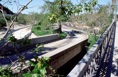 York Street Bridge over Arroyo Seco Historic Parkway flood control channel in California