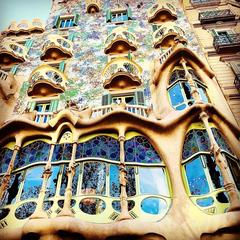 Casa Batlló in Barcelona modernist architecture